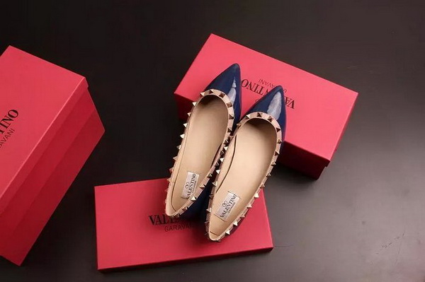 Valentino Shallow mouth flat shoes Women--071